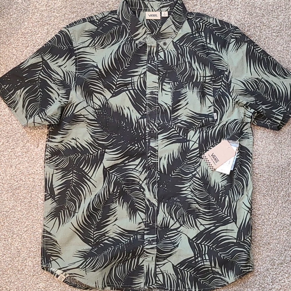 Van Short Sleeve Button Up